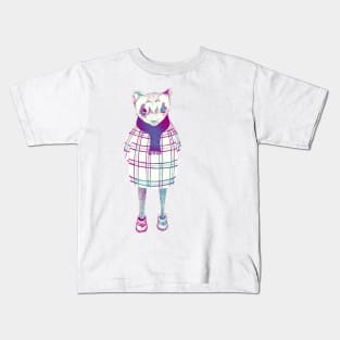 Ferret in Sweater Kids T-Shirt